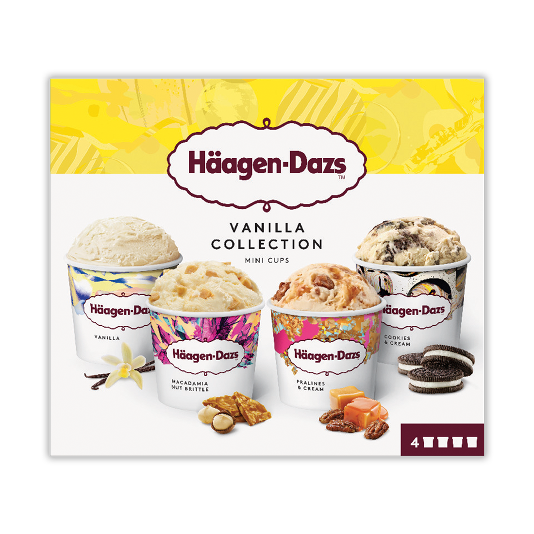 Vanilla Mini Cup Multipack